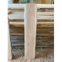 Gartenholz, Rückenlehne für Sitzbank, Lärche, gehobelt, Ecken abgerundet, unbehandelt, 100x30x2,5 cm